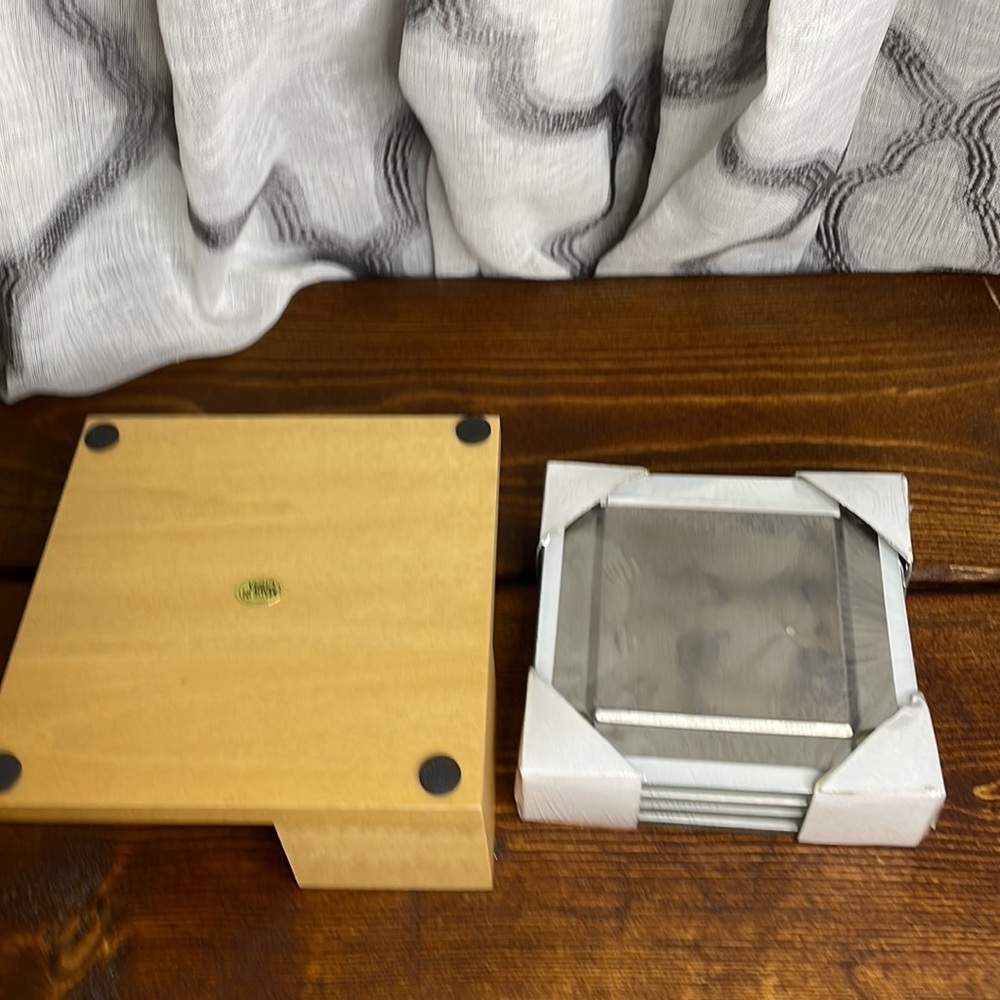 Picture Frame Coaster Set - Picture 3 of 3